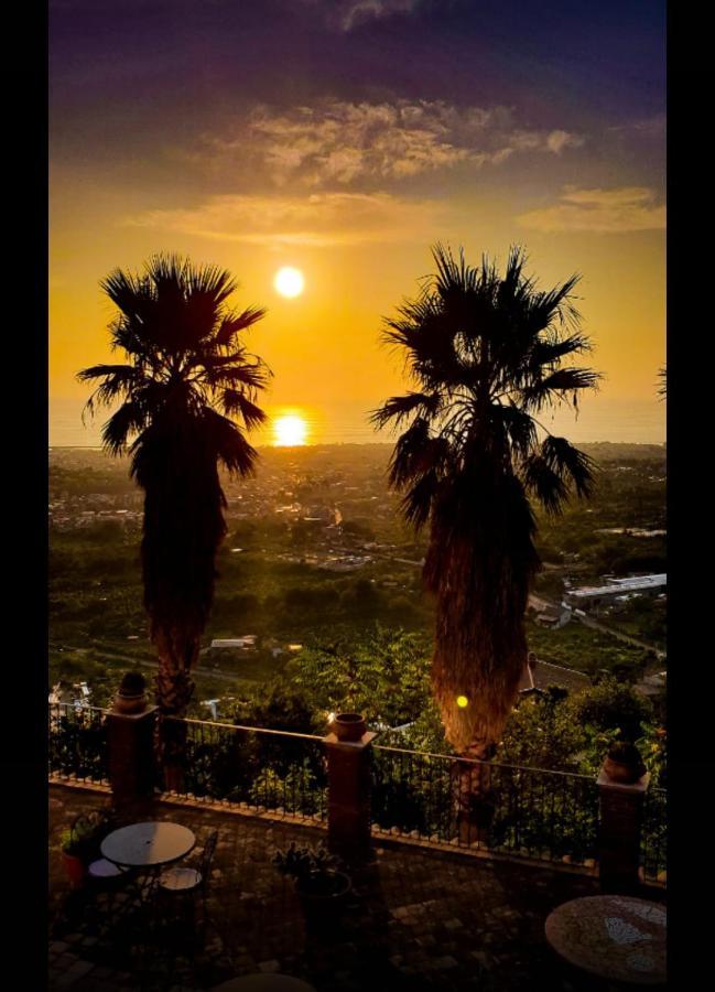 Villa Panoramica Dell'Etna SantʼAlfio Екстериор снимка