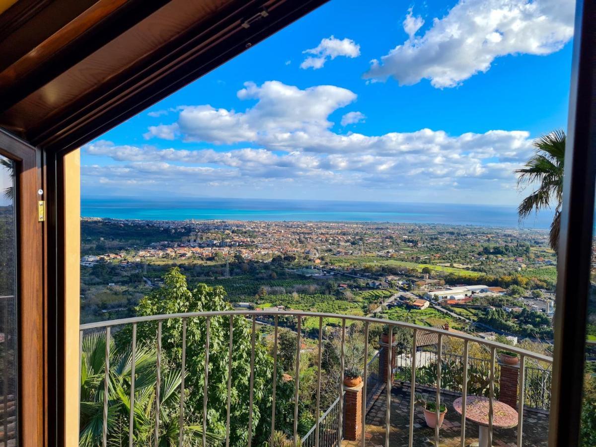 Villa Panoramica Dell'Etna SantʼAlfio Екстериор снимка