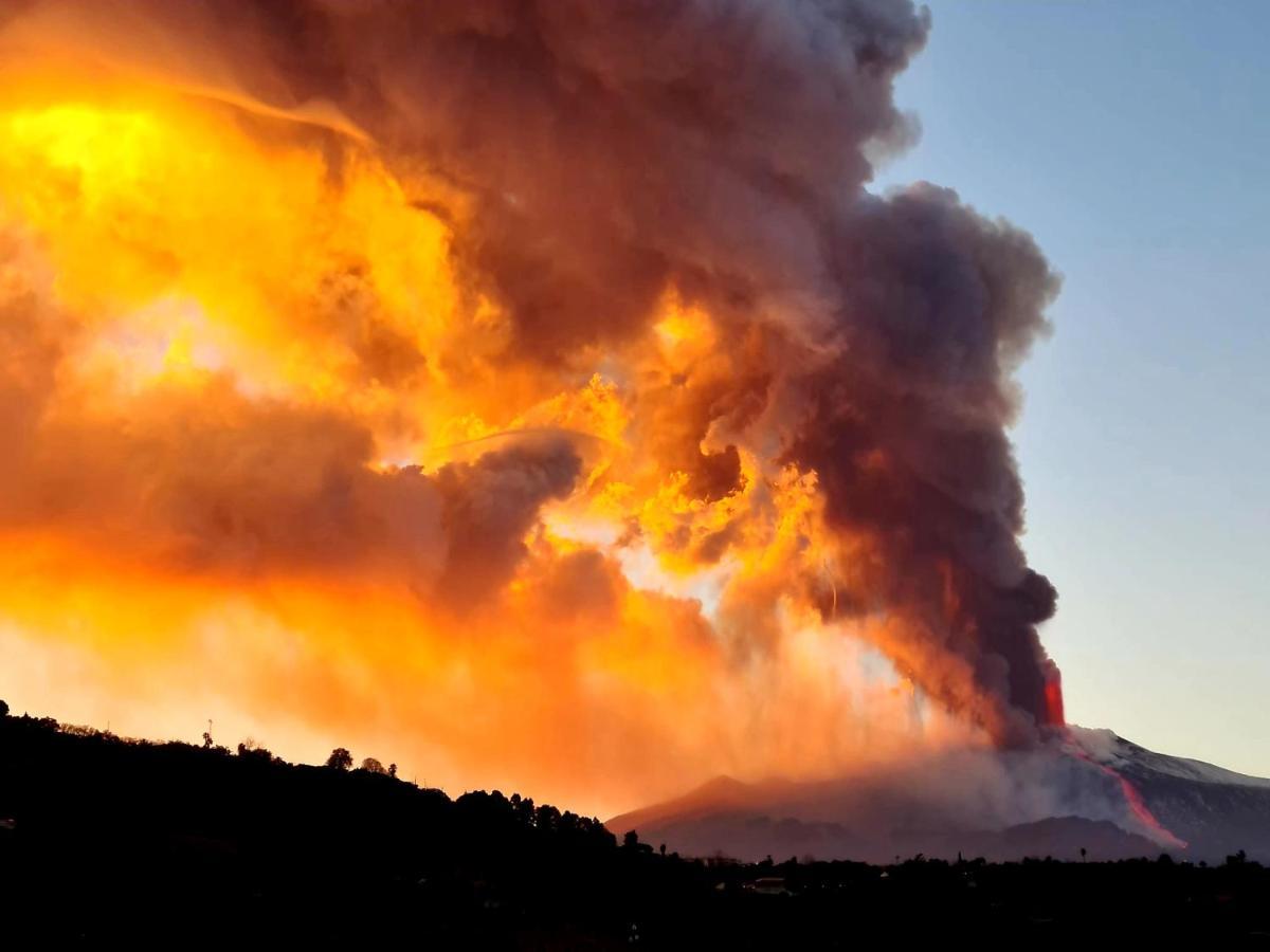 Villa Panoramica Dell'Etna SantʼAlfio Екстериор снимка