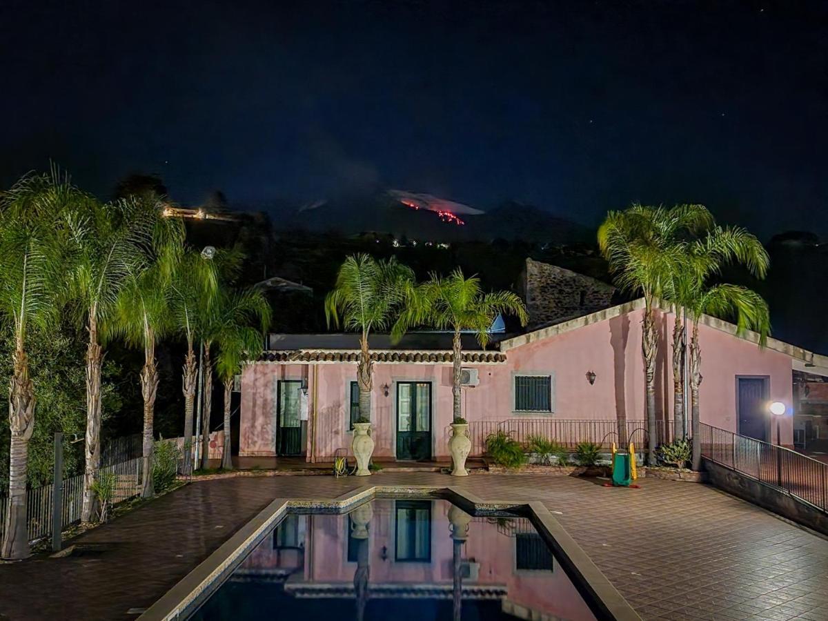 Villa Panoramica Dell'Etna SantʼAlfio Екстериор снимка