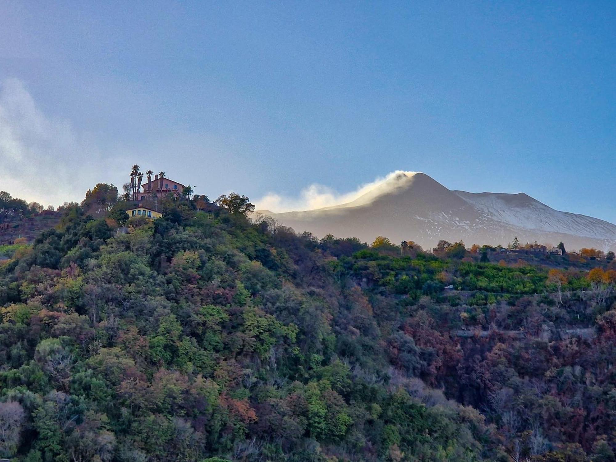 Villa Panoramica Dell'Etna SantʼAlfio Екстериор снимка